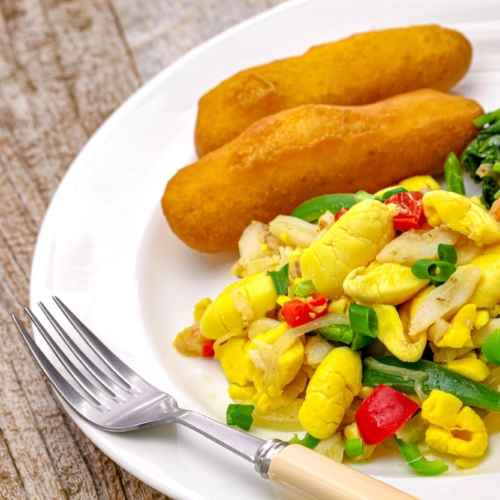 Jamaican-Ackee-Codfish